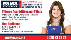 NOUVELLE CONVENTION : ESMS AGADIR & IHE PARIS