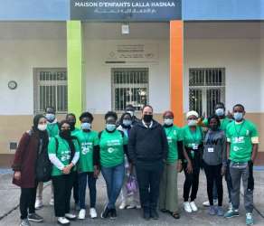 Visite à la Maison d’Enfants Lalla Hasnaa