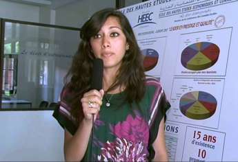 Yakout, étudiante en Master à HEEC Marrakech