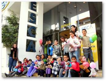 Visite de Association Bayti à ESCA Ecole de Management​