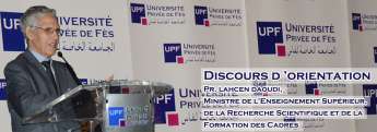 Daoudi parraine la 6e promotion de l’UPF