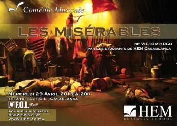 HEM - Comédie Musicale « Les misérables » à la FOL