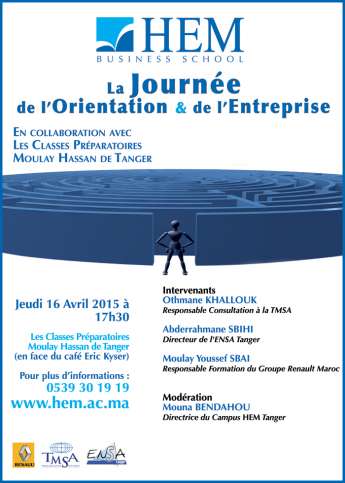 HEM - La Journée de l'Orientation & de l'Entreprise au campus de HEM Tanger