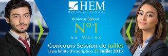 HEM - Les Inscriptions sont ouvertes pour le concours Session de Juillet 2015