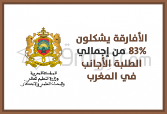 الأفارقة يشكلون 83 بالمئة من إجمالي الطلبة الأجانب في المغرب