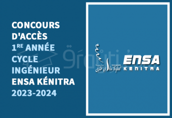Concours 1re année cycle d'ingénieur de l'ENSA Kénitra 2023-2024