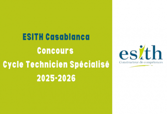 Concours cycle Technicien Spécialisé ESITH Casablanca 2025