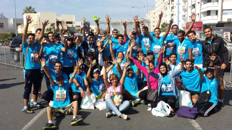 HEM - Participation des HEMistes au Marathon International de Casablanca 2014