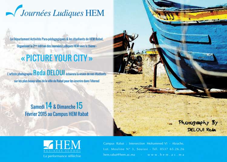 HEM - Picture your City - 2ème Edition des Journées Ludiques de HEM Rabat