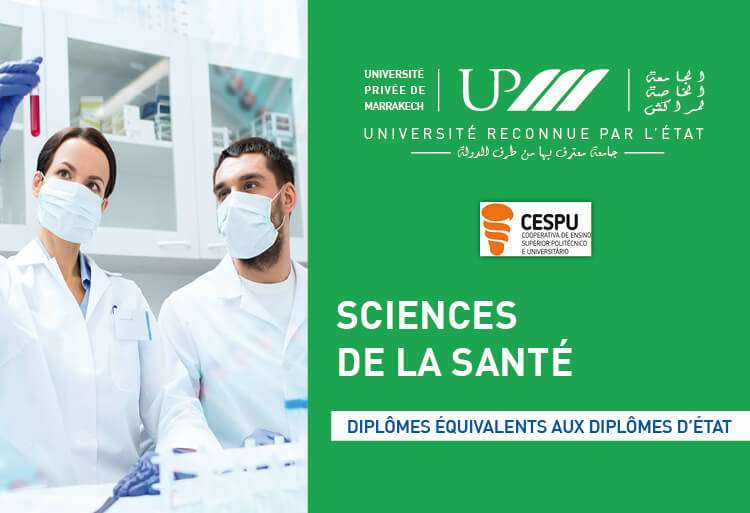 Concours d’admission aux programmes Santé de l’Université Privée de Marrakech