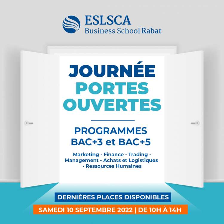 Journée Portes Ouvertes : Samedi 10 Septembre 2022