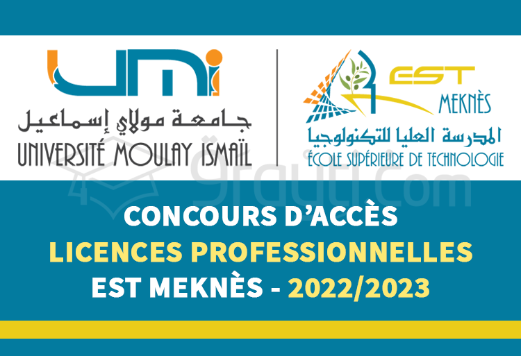 EST Meknes Concours LP Professionnelle 2022 - 2023