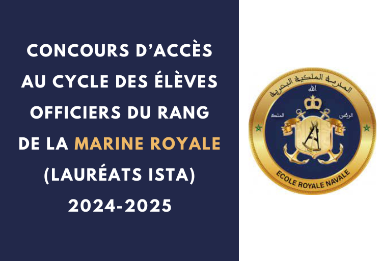 Concours cycle des Élèves Officiers du rang de la Marine Royale (lauréats des ISTA) 2024